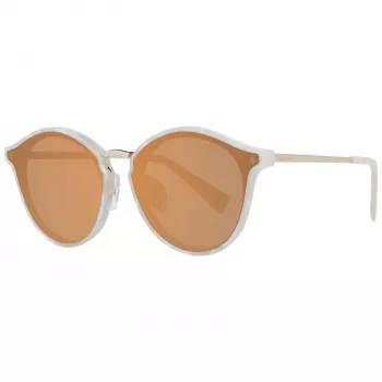 ANA HICKMANN Moteriški akiniai nuo saulės HI9066-49G21 - Havana acetato rėmelis su rudais gradientiniais polikarbonato lęšiais, 49/21/145 mm