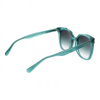 ANA HICKMANN Moteriški Akiniai nuo Saulės HIY9002-50T01 - Geometrinis Acetato Rėmelis, Pilki Polikarbonato Lęšiai, UV400 Apsauga, 50/18/135 mm