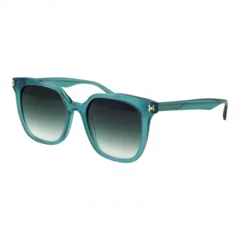 ANA HICKMANN Moteriški Akiniai nuo Saulės HIY9002-50T01 - Geometrinis Acetato Rėmelis, Pilki Polikarbonato Lęšiai, UV400 Apsauga, 50/18/135 mm