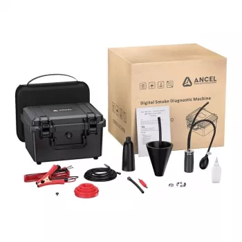 ANCEL L8000 Dūmų nuotėkio detektorius su įmontuotu oro siurbliu, 12V DC, 6 L/min srautas, 0.5 PSI, 2.5m žarnos