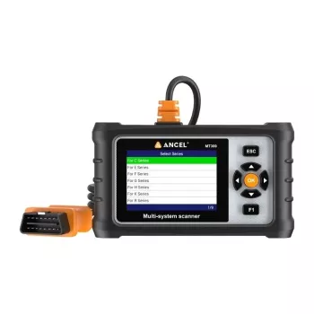 ANCEL MT300 BMW motociklo diagnostikos skaitytuvas OBD2 su 3,5 inch TFT spalvotu ekranu, variklio, ABS, TPMS serviso atstatymu, nemokami atnaujinimai visam gyvenimui