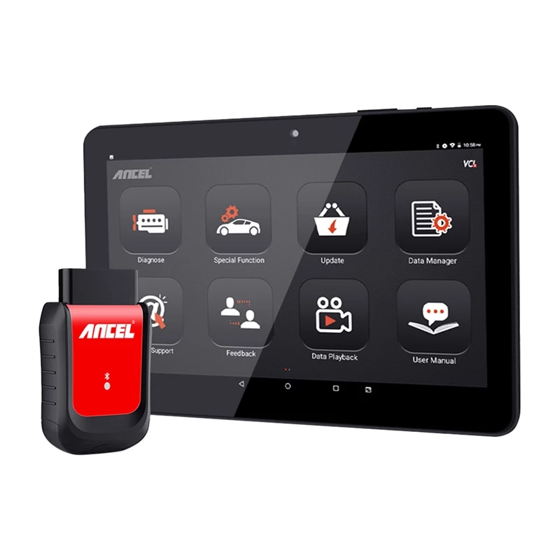 ANCEL X6 Profesionalus automobilių OBD2 diagnostikos skaitytuvas