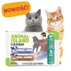 ANIMAL ISLAND Ėdaras maistas katėms Veal / Rabbit & Turkey / Tuna Fillets in Broth, 4 x 85 g Pouch, be grūdų, suaugusioms katėms