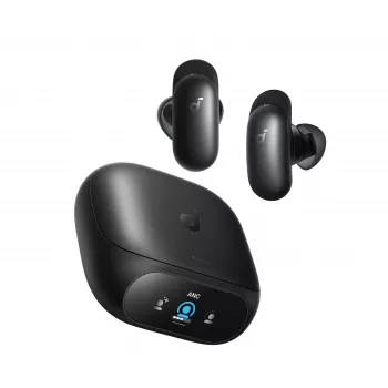 Anker Soundcore Liberty 5 Pro True Wireless belaidės ausinės su adaptyviu ANC, Hi-Res Audio ir belaidžiu įkrovimu – Midnight Black