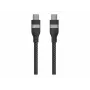 Anker USB C į USB C 240W Upcycled-Braided Greito Įkrovimo Laidas A82E2 (1,8 m, Juodas)