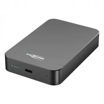 ANSMANN 1700-0199 10000 mAh belaidis power bankas, antracito spalvos