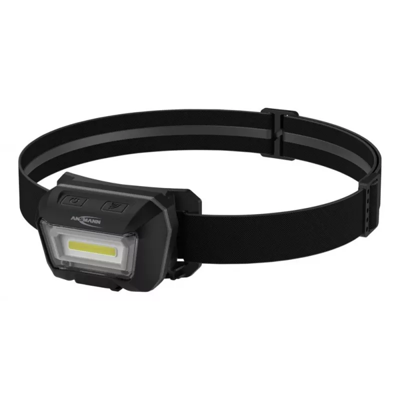 ANSMANN HD280RS LED žibintuvėlis ant galvos 280 lm IPX4 juodas/pilkas