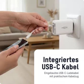 ANSMANN USB įkroviklis 230PD 30W Baltas