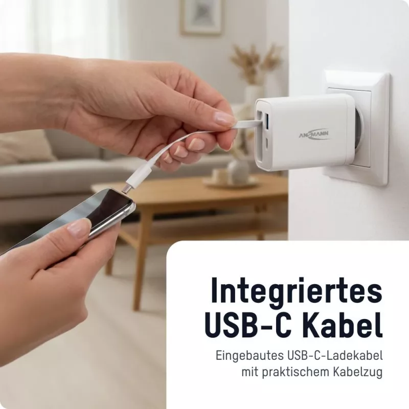 ANSMANN USB įkroviklis 230PD 30W Baltas