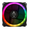 Antec Prizm 120 ARGB 5 vnt. korpuso ventiliatorių rinkinys su valdikliu - juoda