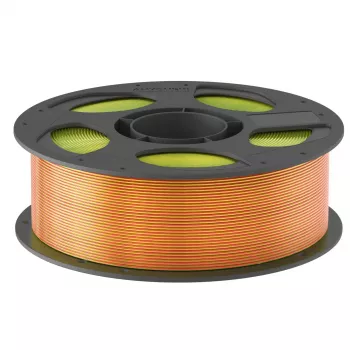 Anycubic PLA Silk Filament Tri-Color: Raudona Geltona Žalia - 1.75mm 1kg