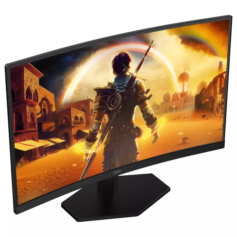 AOC C27G42FE – 68,6 cm (27 inch) Full HD lenktas VA monitorius, 180 Hz, 4 ms, HDR10, HDMI/DisplayPort, VESA