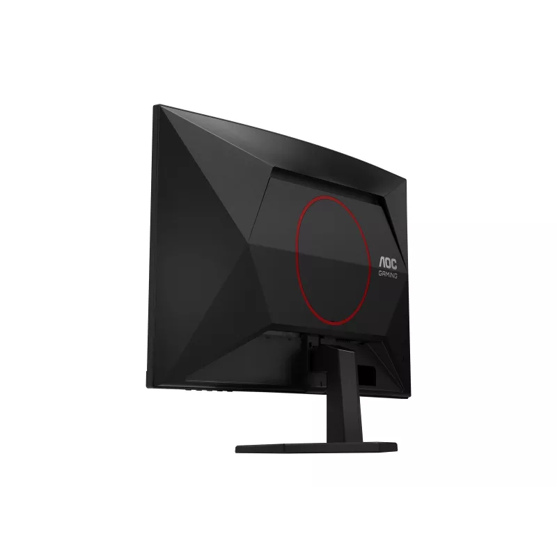AOC C27G42ZEP 27 colių Full HD lenktas VA žaidimų monitorius, 240Hz, 0.5ms MPRT, juodas/raudonas