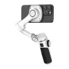 AOCHUAN Smart P2 3 ašių gimbalinis stabilizatorius su AI jutikliu, Magsafe, LED, Baltas