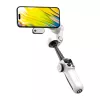 AOCHUAN Smart P2 3 ašių gimbalinis stabilizatorius su AI jutikliu, Magsafe, LED, Baltas