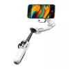 AOCHUAN Smart P2 3 ašių gimbalinis stabilizatorius su AI jutikliu, Magsafe, LED, Baltas