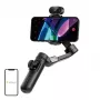 AOCHUAN Smart X Pro 3-Axis Gimbal Stabilizer with AI Tracking and Gesture Control for Smartphone, Black