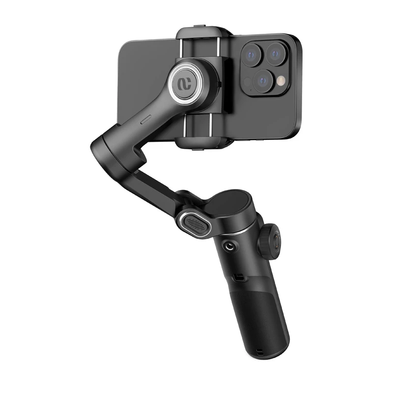 AOCHUAN X2 Standard Smartphone Gimbal Stabilizer su Gesture Tracking ir Selfie Stick, Juoda