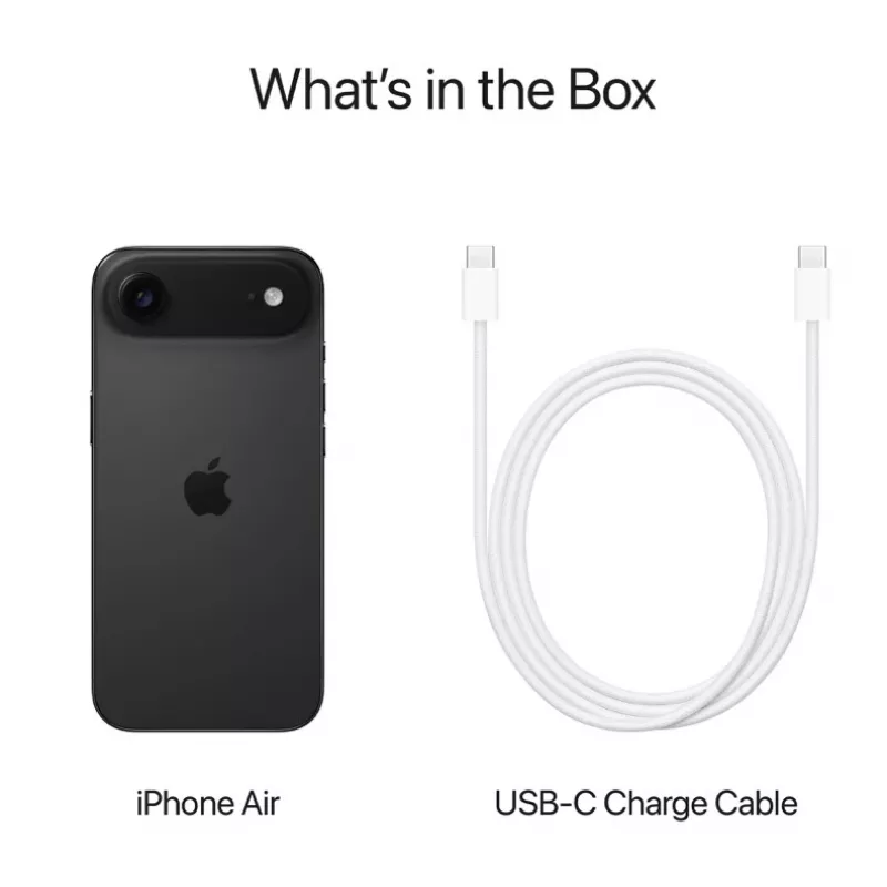 Apple Air 256GB Space Black 5G išmanusis telefonas