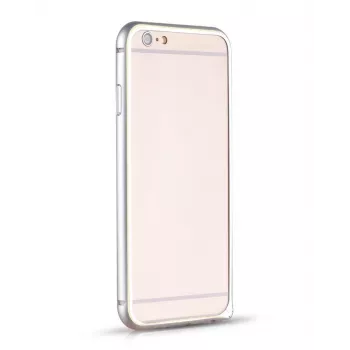 Apple iPhone 6 Blade Series Hippocampal Buckle Metal Bumper HI-T025 sidabrinis
