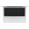 Apple MacBook Pro 14 M5 sidabrinis, M5-10C CPU, 10C GPU, 24GB RAM, 1TB SSD, vokiška klaviatūra, nanotekstūros stiklas, 96W USB-C maitinimo adapteris