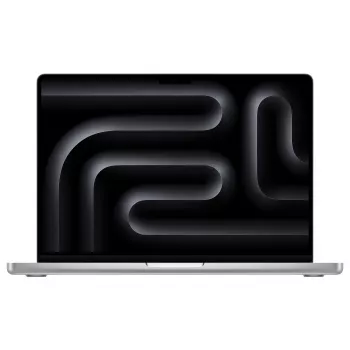 Apple MacBook Pro 14 M5 sidabrinis, M5-10C CPU, 10C GPU, 24GB RAM, 1TB SSD, vokiška klaviatūra, nanotekstūros stiklas, 96W USB-C maitinimo adapteris