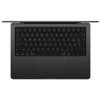 Apple MacBook Pro 14 M5 Space Black, 24GB RAM, 4TB SSD, Vokiška klaviatūra, Nano-texture Glass, 70W USB-C Power