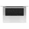 Apple MacBook Pro 16 inch M5 Max sidabrinis, 64GB RAM, 2TB SSD, vokiška QWERTZ klaviatūra, nano-texture stiklas