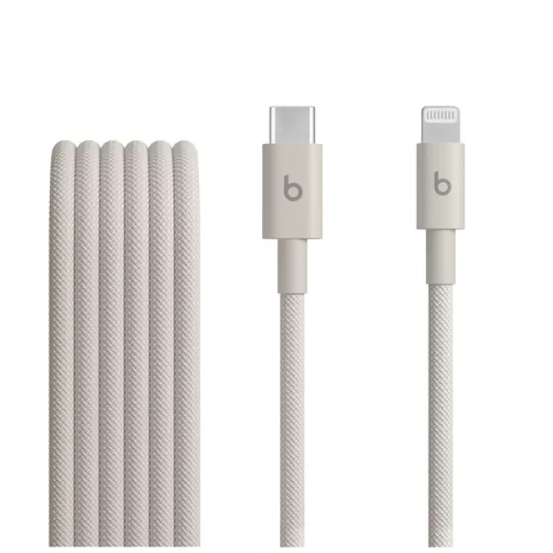 Apple USB-C į Lightning laidas (1 m) MDGL4ZM/A – baltas, pintas nailonas, MFi sertifikuotas