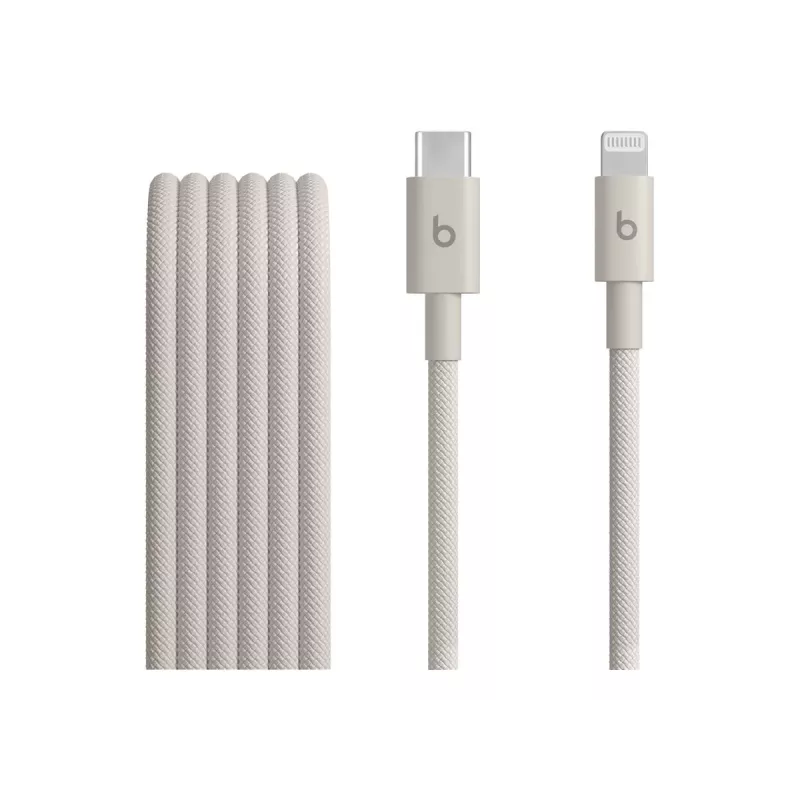 Apple USB-C į Lightning laidas (1 m) MDGL4ZM/A – baltas, pintas nailonas, MFi sertifikuotas