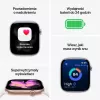 “Apple Watch Series 11 (2025) GPS 46mm sidabrinis aliuminio korpusas su Purple Fog Sport Band M/L”