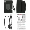 Apricorn Aegis Padlock Fortress A25-3PL256-500F išorinis kietasis diskas – 500GB – USB 3.2 Gen 1 – AES 256 bitų aparatinė šifracija – juoda