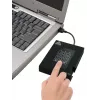 Apricorn Aegis Padlock Fortress A25-3PL256-500F išorinis kietasis diskas – 500GB – USB 3.2 Gen 1 – AES 256 bitų aparatinė šifracija – juoda