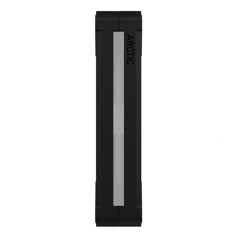 Arctic BioniX P12 A-RGB 120mm PWM ventiliatorius korpusui (3 vnt.) – adresuojamas RGB, 450-3000 RPM, 129 m³/h, juodas
