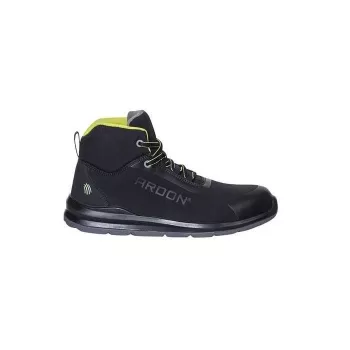 Ardon Softex High S1P apsauginiai batai 45 dydis, juodi/pilki, kompozitinis pirštas, Kevlar vidpadis
