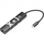 Arduino USB-C doko stotis TPX00241 8-in-1 su HDMI, Ethernet, 65W PD, juoda