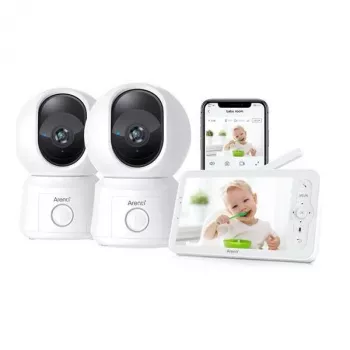 Arenti AInanny B2 Kids Set – 2MP/1080P WiFi kūdikio monitorius su dviem kameromis ir LCD ekranu