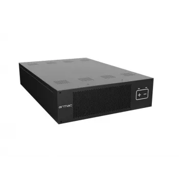 ARMAC B/2009/R/DF 3U išorinis akumuliatorių blokas Rack Online DF serijos 6kVA/10kVA UPS, 20x 12V 9Ah VRLA akumuliatoriai, 240V DC, juodas