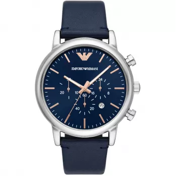 Armani AR11451 Vyriškas Chronografo Nerūdijančio Plieno Laikrodis 46mm