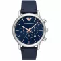 Armani AR11451 Vyriškas Chronografo Nerūdijančio Plieno Laikrodis 46mm