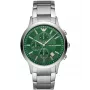 Armani AR11507 Vyriškas Kvarcinis Chronografas Laikrodis 43mm Nerūdijančio Plieno Mėlynu Ciferblatu