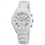 ARMANI AR1403 Vyriškas keraminis chronografo laikrodis 42mm Juodas