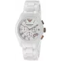ARMANI AR1416 Vyrų Keraminis Chronografo Laikrodis 42mm Juodas