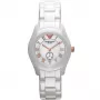 ARMANI AR1418 Moteriškas keraminis laikrodis 28mm baltas