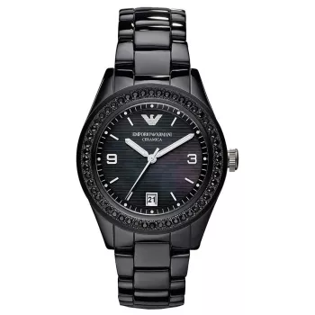 Armani AR1423 Moteriškas keraminis laikrodis 39mm baltas