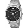 ARMANI AR1811 Vyriškas Analoginis Kvarcinis Laikrodis 41mm Nerūdijančio Plieno Juodas Ciferblatas