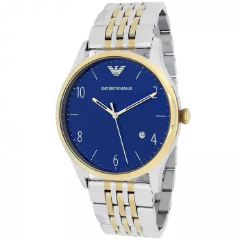 ARMANI AR1868 Vyriškas Kvarcinis Chronografo Laikrodis 41mm Nerūdijantis Plienas