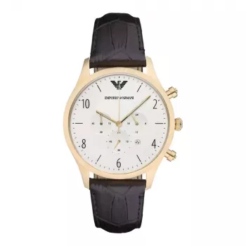 Armani AR1892 Vyriškas Chronografo Laikrodis 43mm Nerūdijančio Plieno Mėlynu Ciferblatu