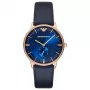 ARMANI AR2071 Vyriškas laikrodis 40mm Nerūdijantis plienas Juodas ciferblatas Milanezės tinklelio dirželis
