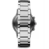 ARMANI AR2434 Vyriškas laikrodis su mėlynu ciferblatu ir chronografu, nerūdijančio plieno, 43 mm